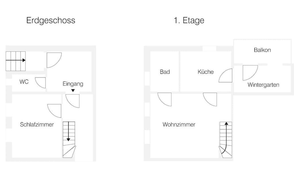 Maisonettewohnung In Elbnaehe ドレスデン エクステリア 写真